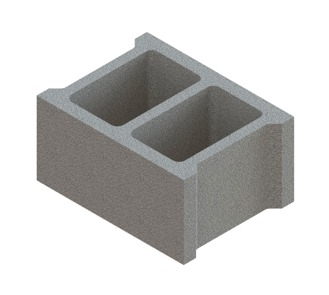 بلك مباني فتحتين مفتوح من دي سي بلوك لتقسيم الجدران الداخلية بخفة وكفاءة